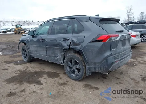 2021 Toyota Rav4 Hybrid Xse из США, поврежденный, VIN 2T3E6RFV2MW011367